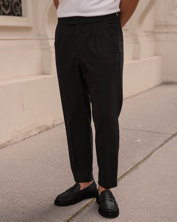 Buckle Pants (Black)