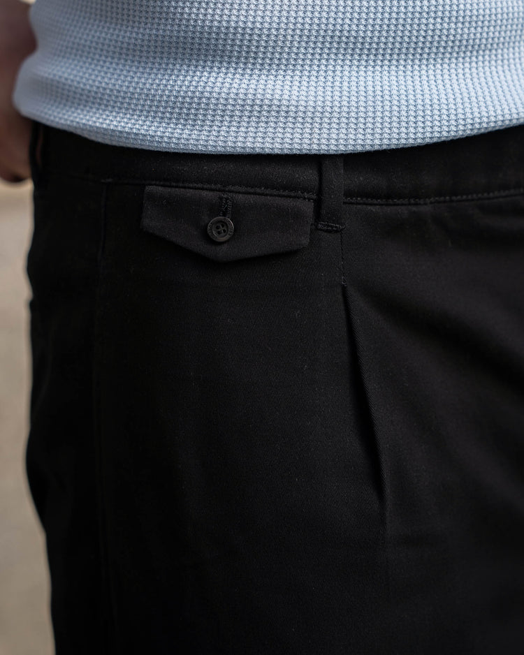 Chino Pants Regular Fit (Black)