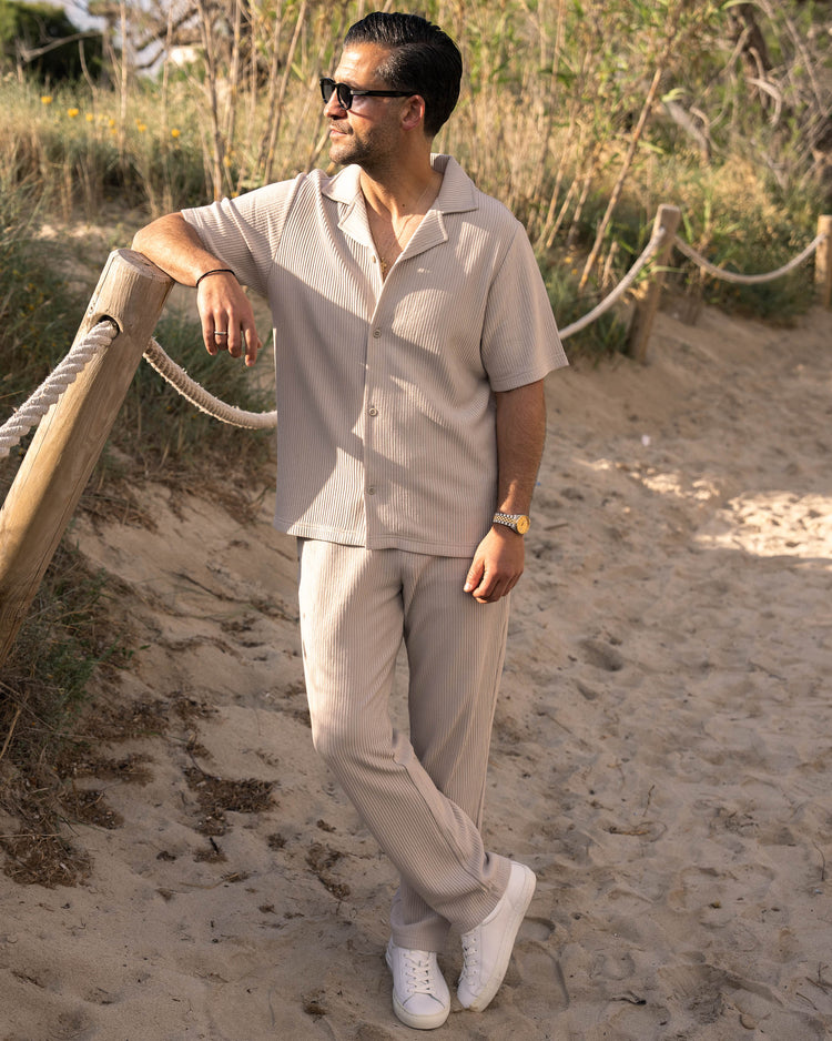 Plissee Pants (Sand)