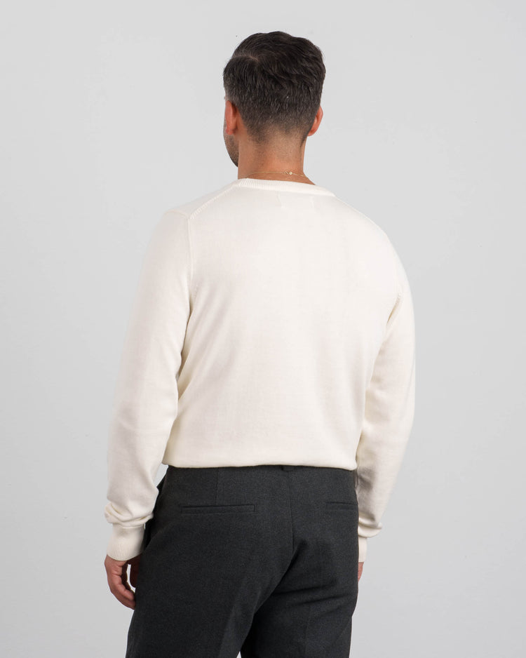 Knit Crewneck (Off-white)