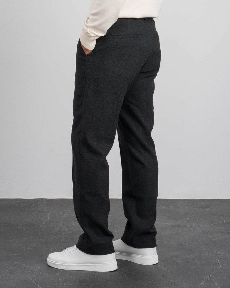 Twill Regular Fit Pants (Anthracite)