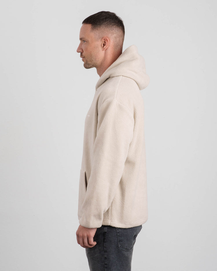 Fleece Hoodie (taupe)