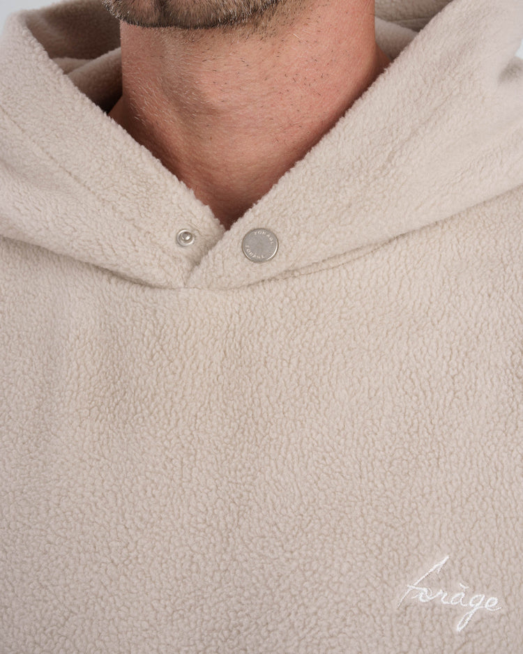 Fleece Hoodie (taupe)