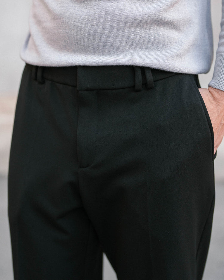 Suit Pants Regular Fit (Black)