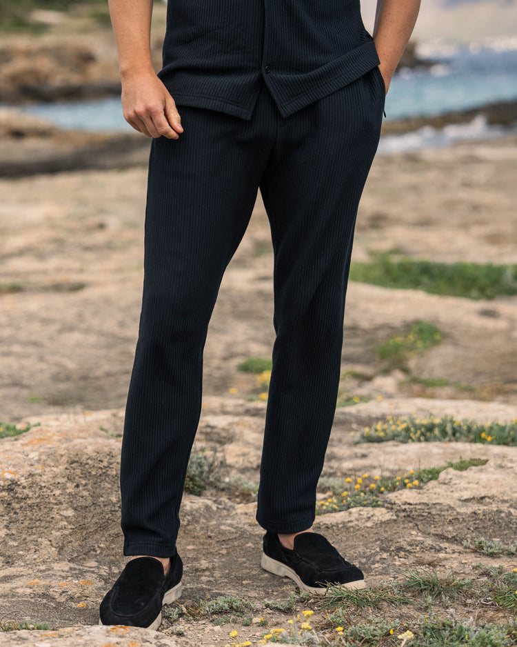 Plissee Pants (Black)