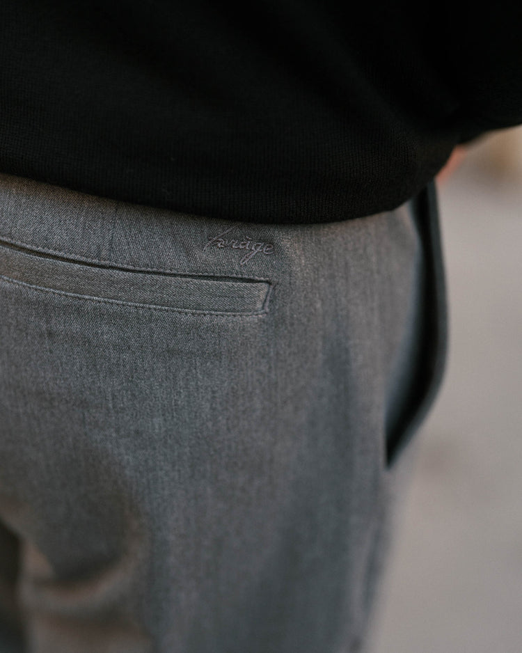 Suit Pants Regular Fit (Mid Grey)