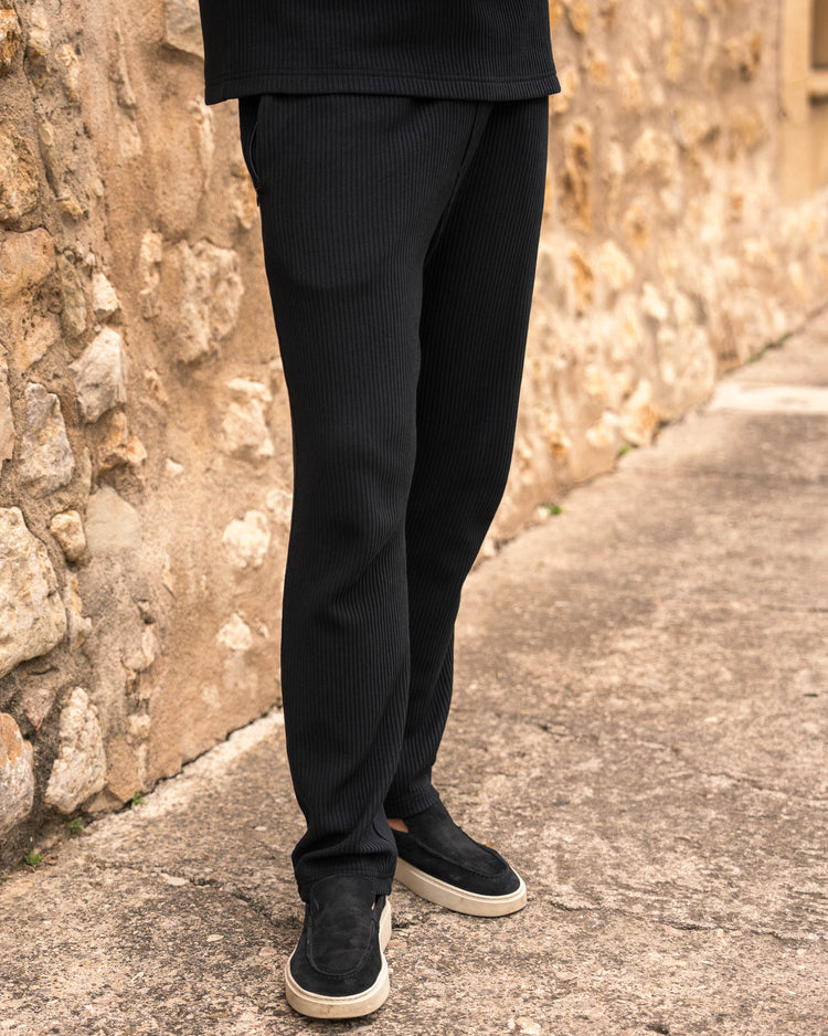 Plissee Pants (Black)