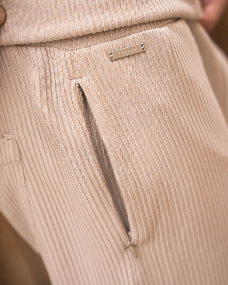 Plissee Pants (Sand)