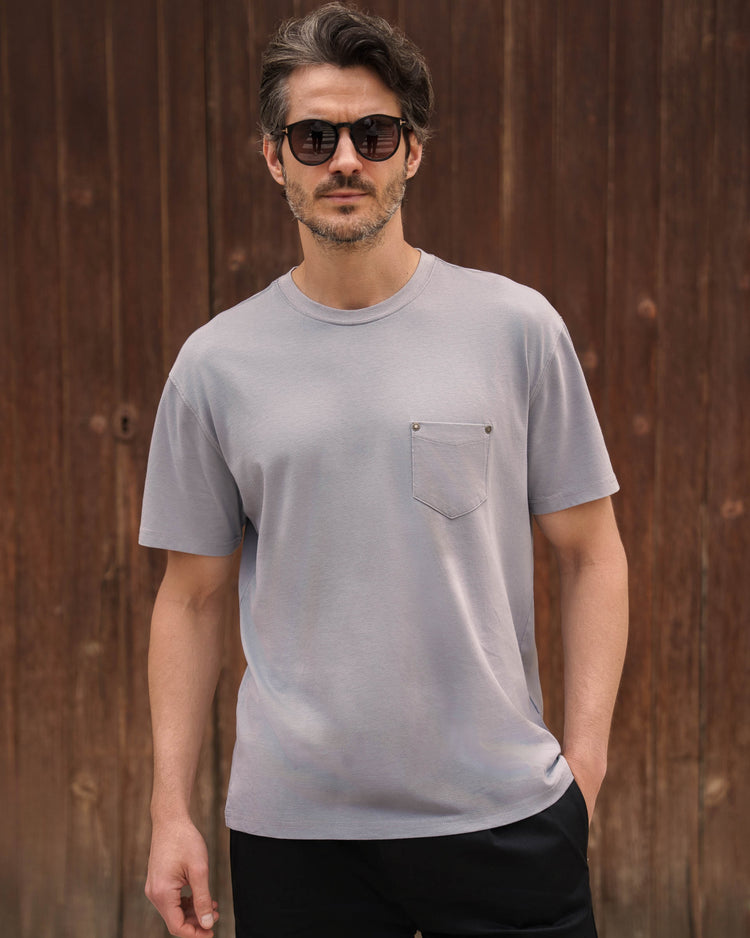 Pocket T-Shirt (Washed Petrol)