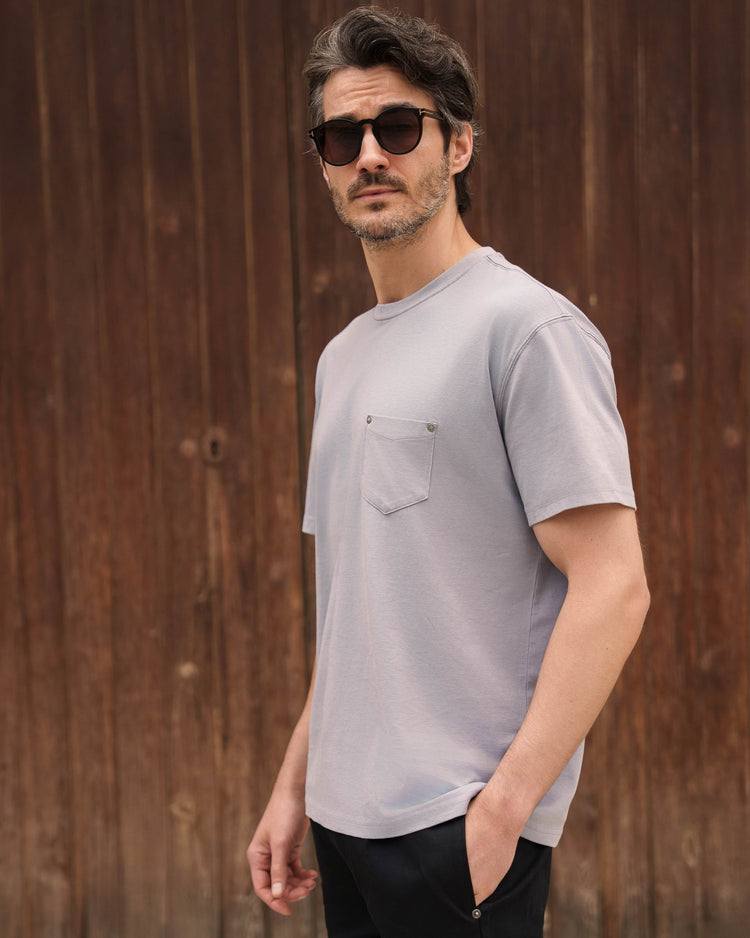 Pocket T-Shirt (Washed Petrol)