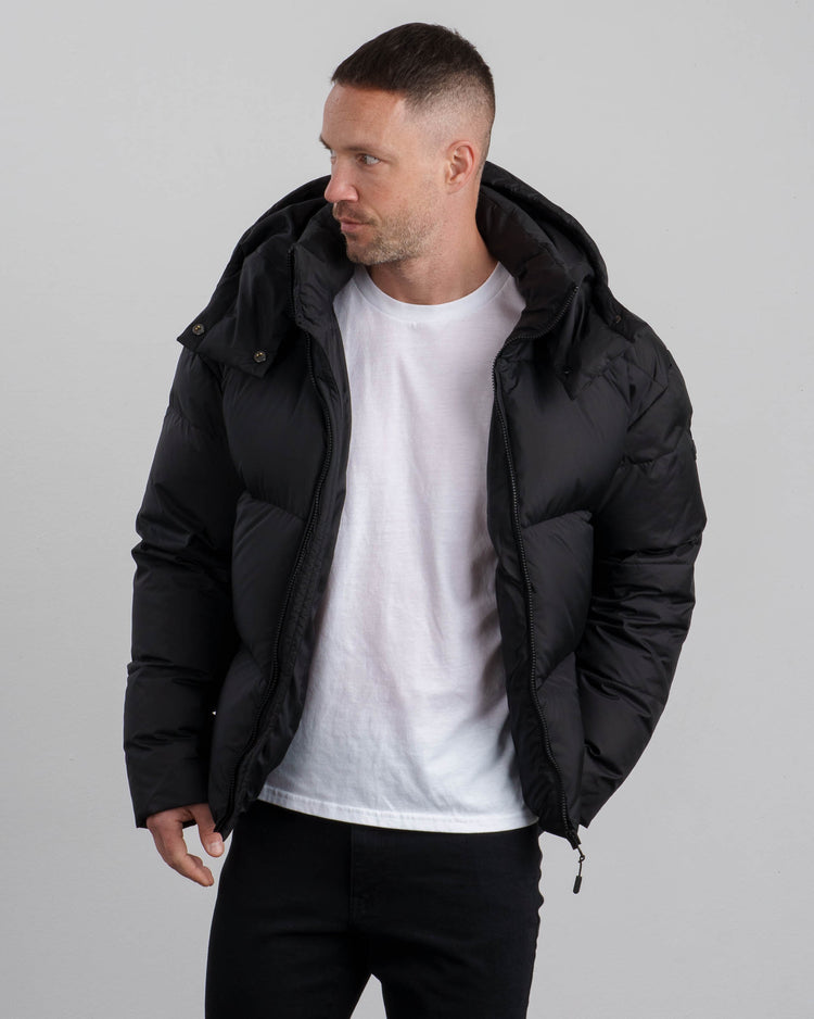 Down Puffer Jacket (black)