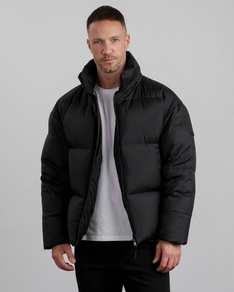 Down Puffer Jacket (black)