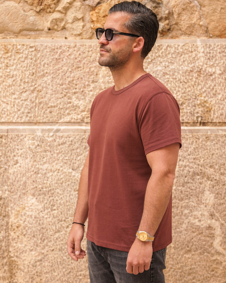 Regular Fit T-Shirt (Rust)