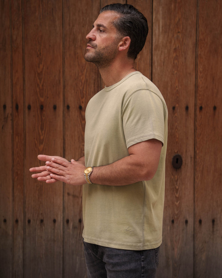 Regular Fit T-Shirt (Washed Green)