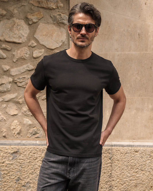 Regular Fit T-Shirt (Washed Black)