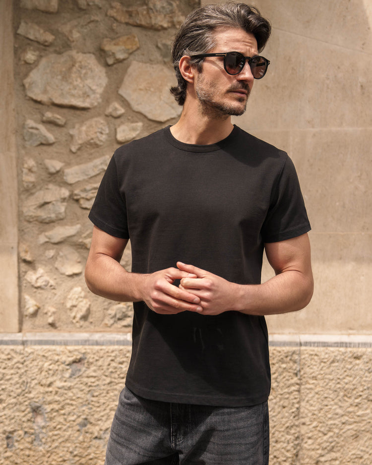 Regular Fit T-Shirt (Washed Black)