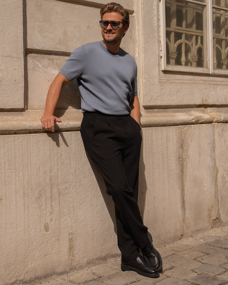 Comfort Suit Pants Regular Fit (Black)
