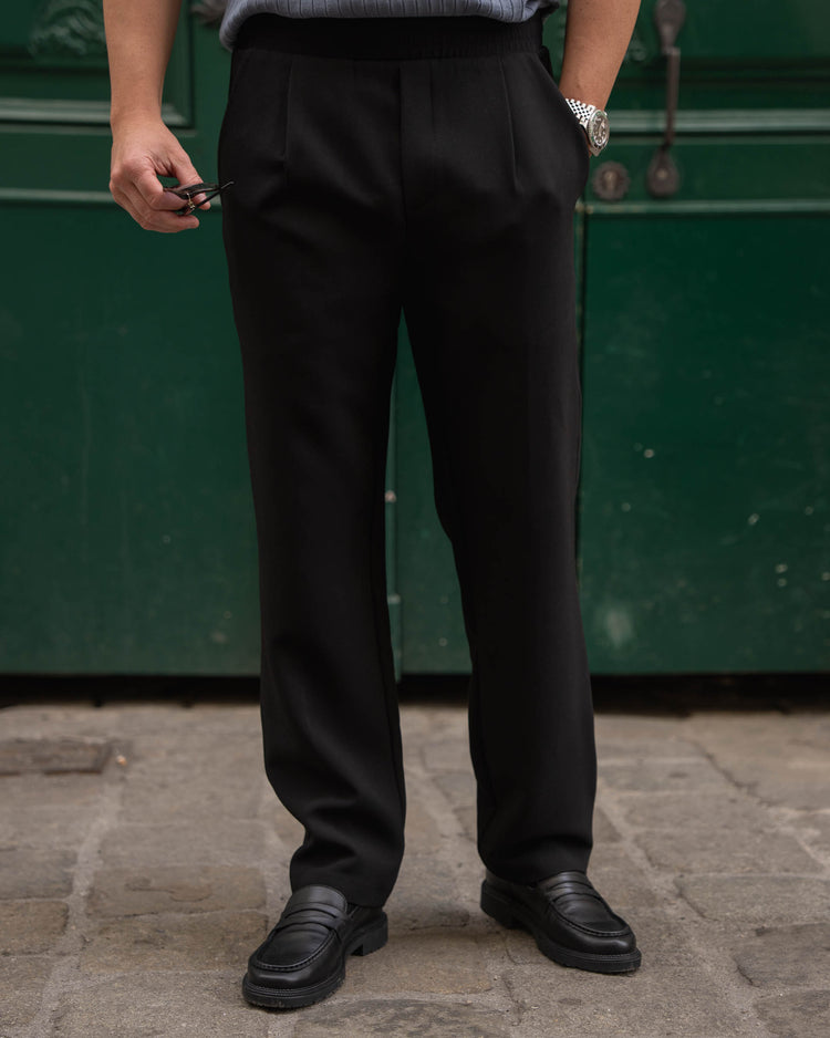 Comfort Suit Pants Regular Fit (Black)
