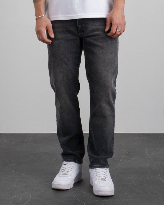 Essential Regular Fit Jeans (Dark Grey)