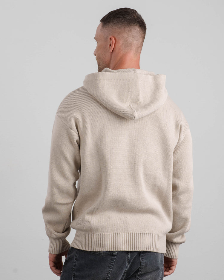 Knit Hoodie (sand)