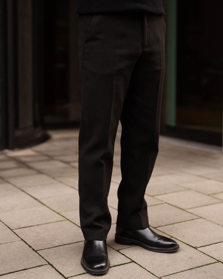 Twill Pants Regular Fit (Black)