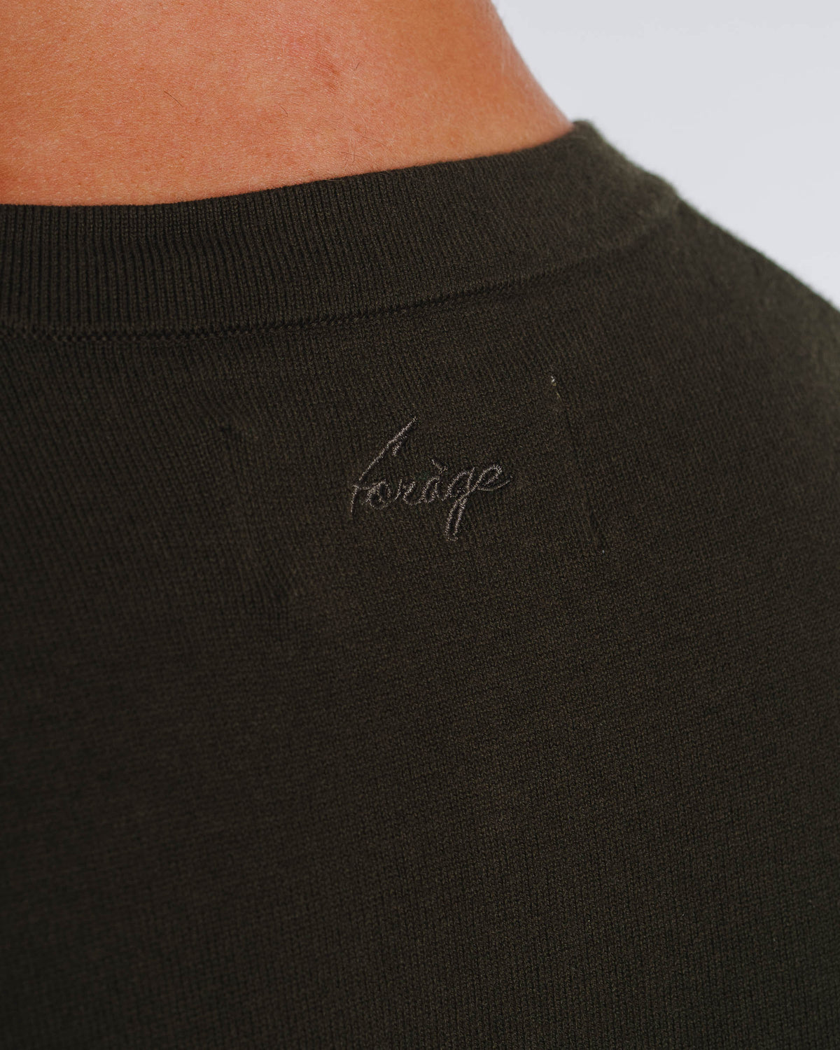 BLEND KNIT T-SHIRT