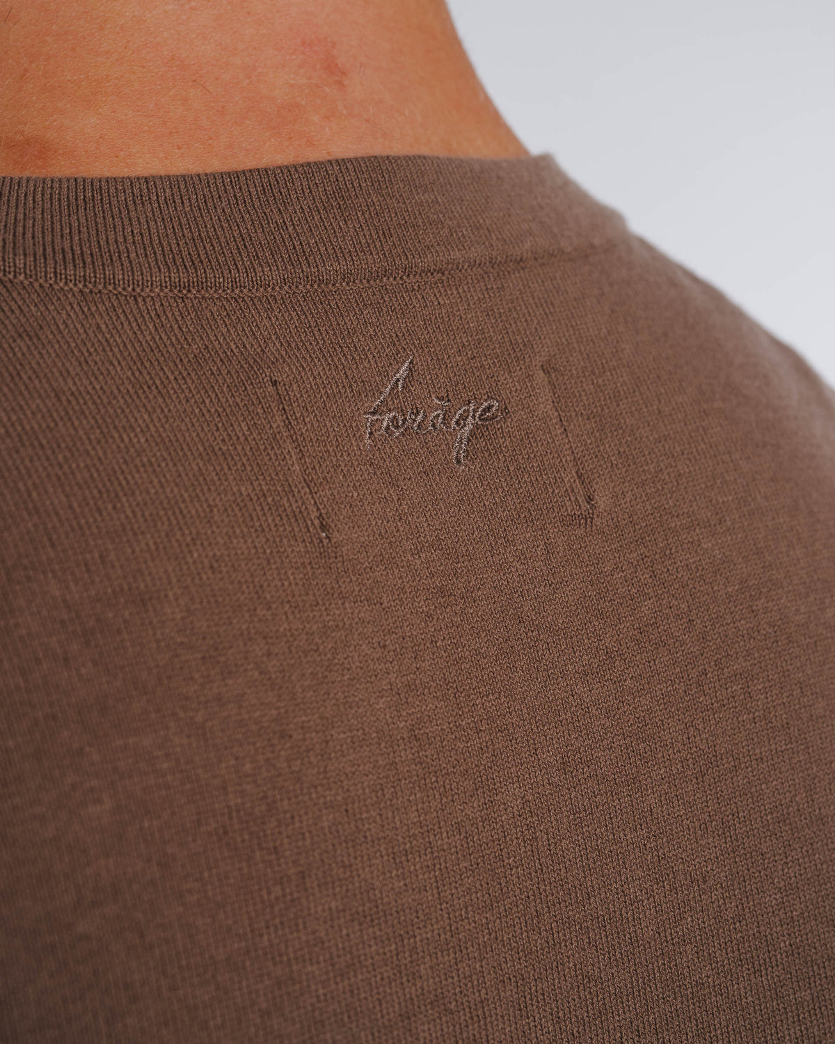 BLEND KNIT T-SHIRT
