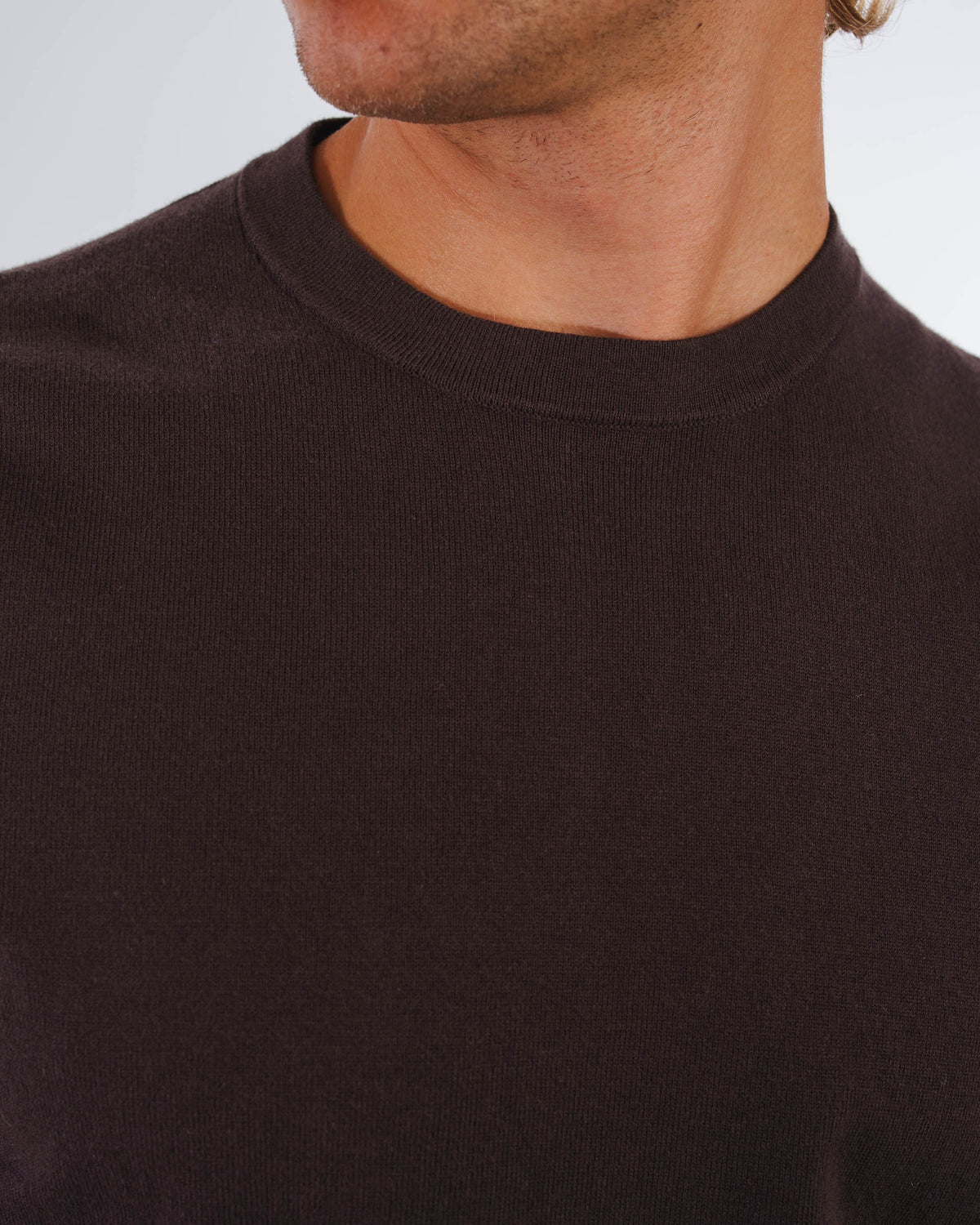 BLEND KNIT T-SHIRT