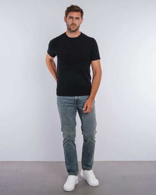 Essential Regular Fit Jeans (Sand Blue)
