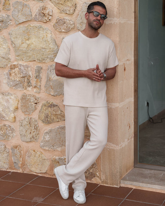 Waffle T-Shirt (Sand)