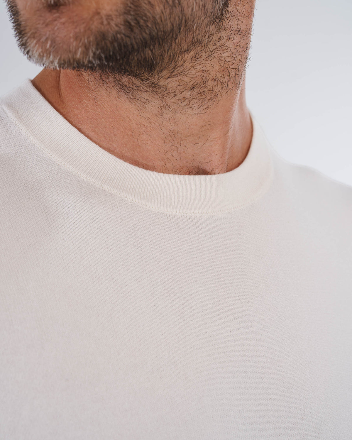 BLEND KNIT T-SHIRT