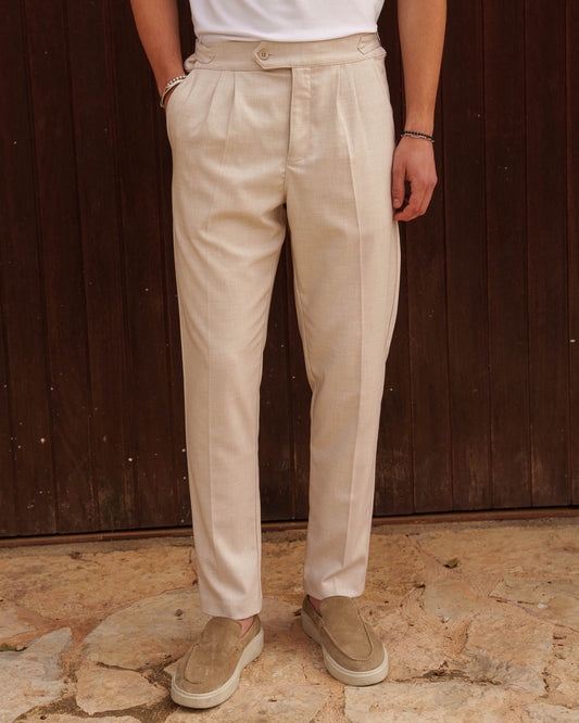 Buckle Pants (Oatmeal)