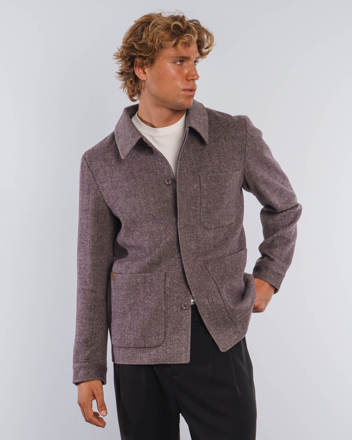 Field Wool Overshirt