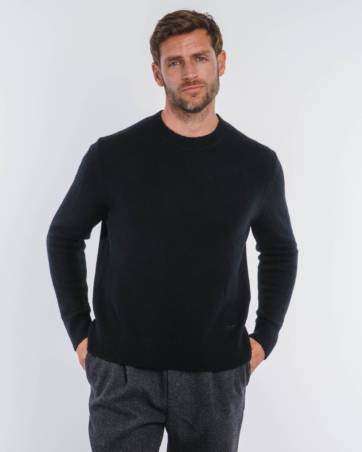 Wool Knit Crewneck