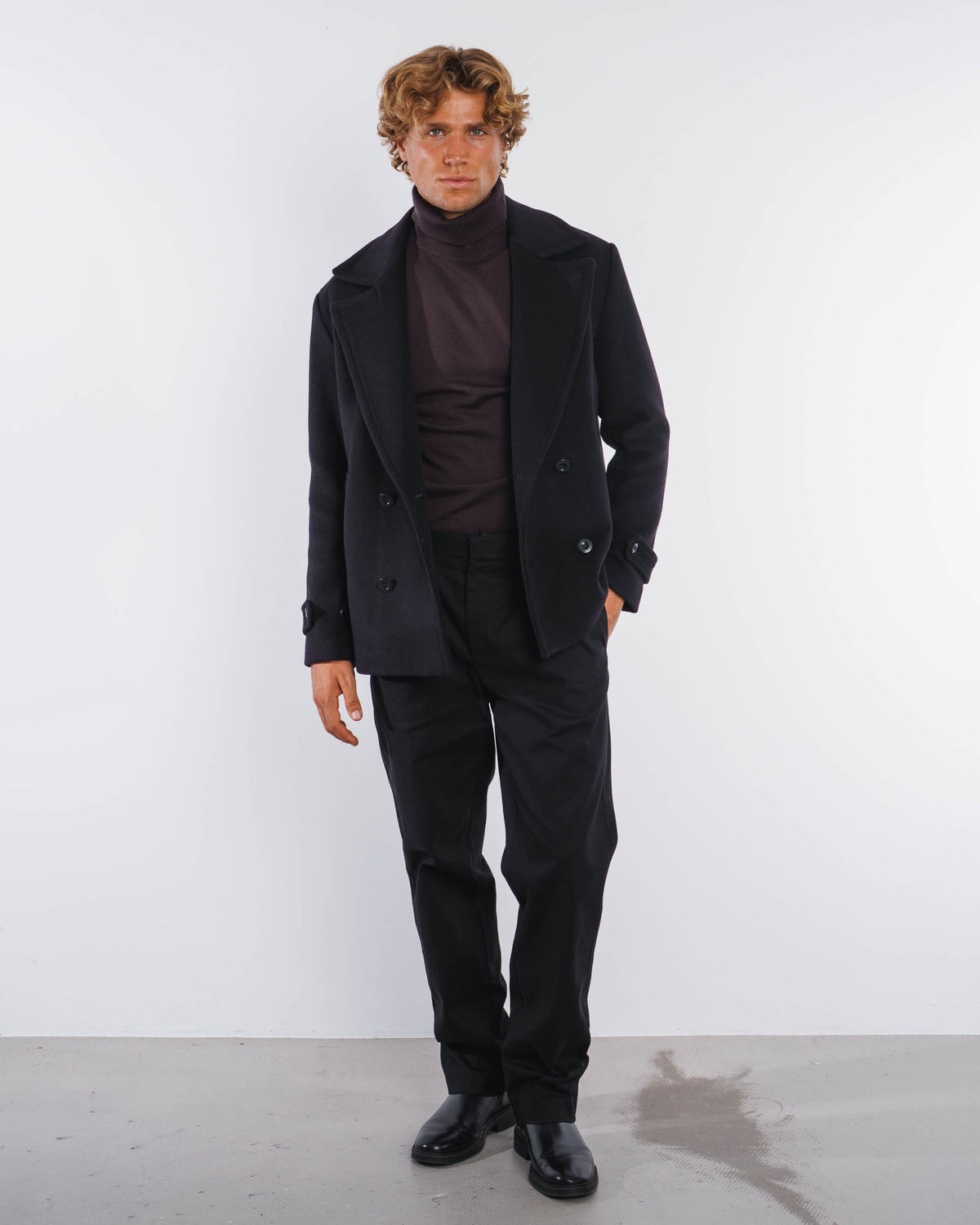 Wool Caban Jacket