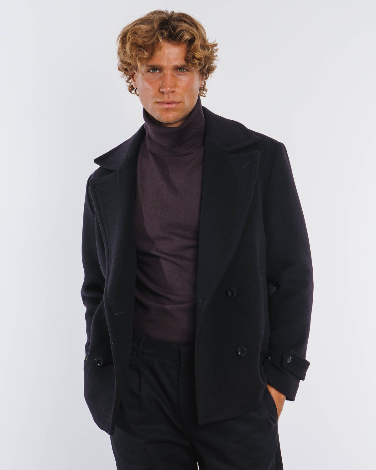 Wool Caban Jacket