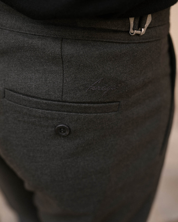 Buckle Pants (Anthracite)
