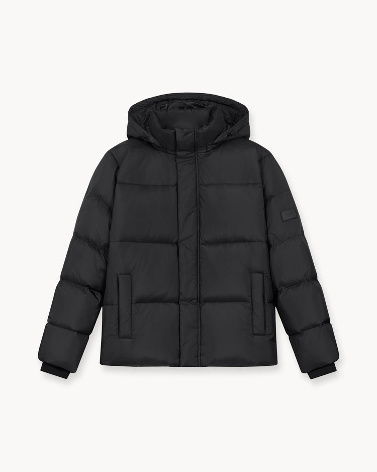 Down Puffer Jacket (Black)