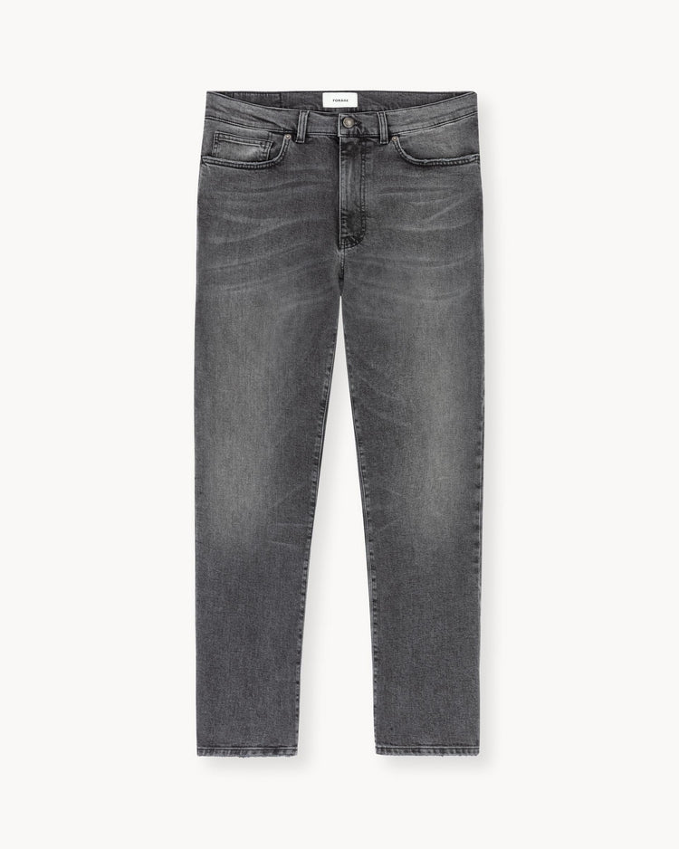 Essential Regular Fit Jeans (Dark Grey)