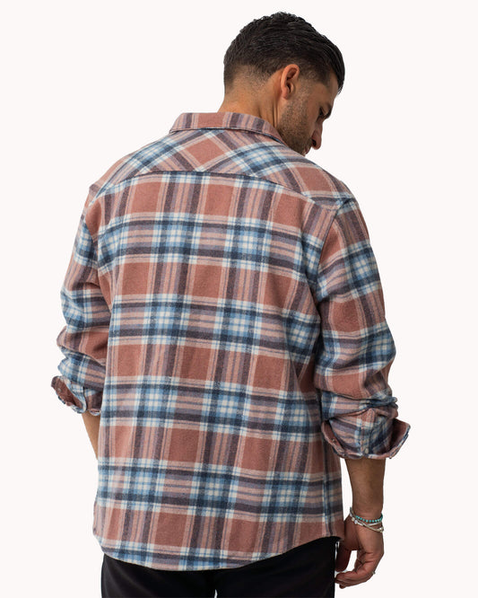 Flannel Shirt (red/blue)
