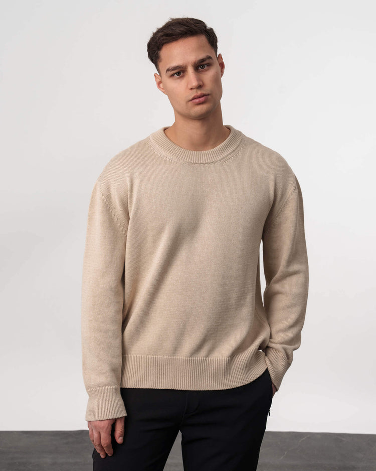 Knit Sweater (taupe)