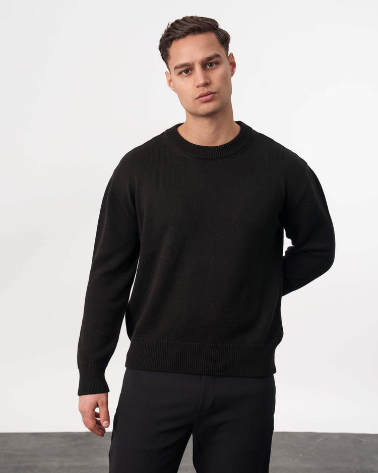 Knit Sweater (black)