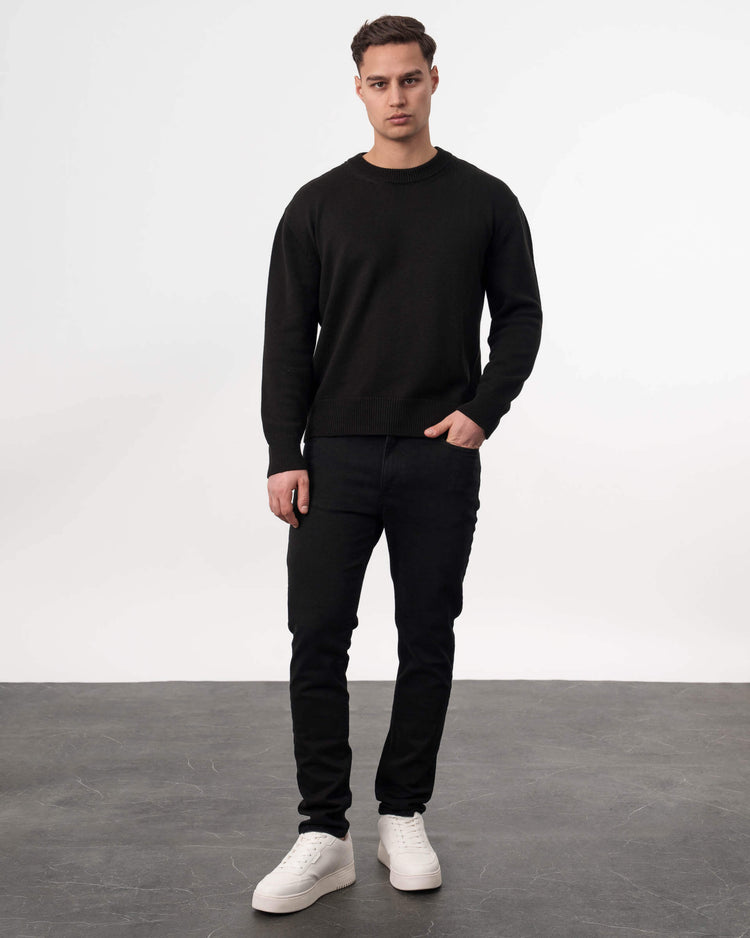 Essential Slim Fit Jeans (black)