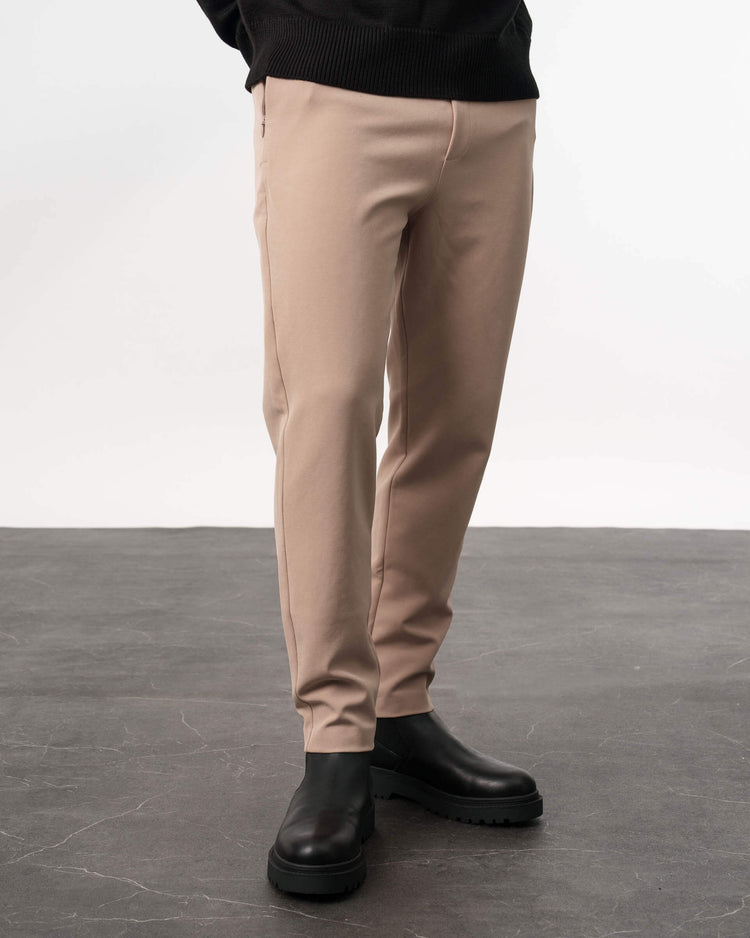 Tailored Pants (Beige)