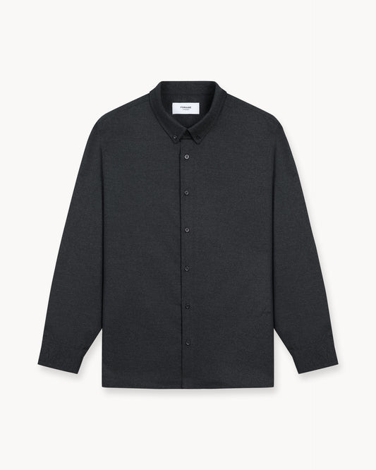 Flannel Shirt (Dark Grey)
