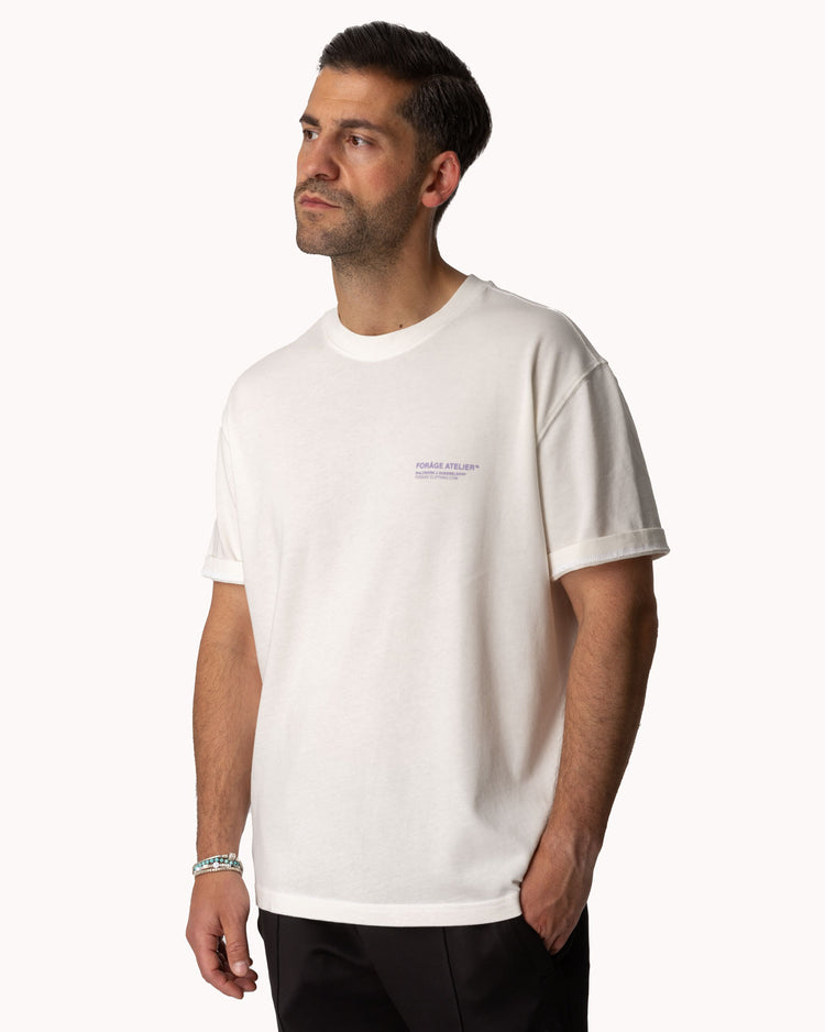 Relaxed Forage Atelier T-Shirt (off white)