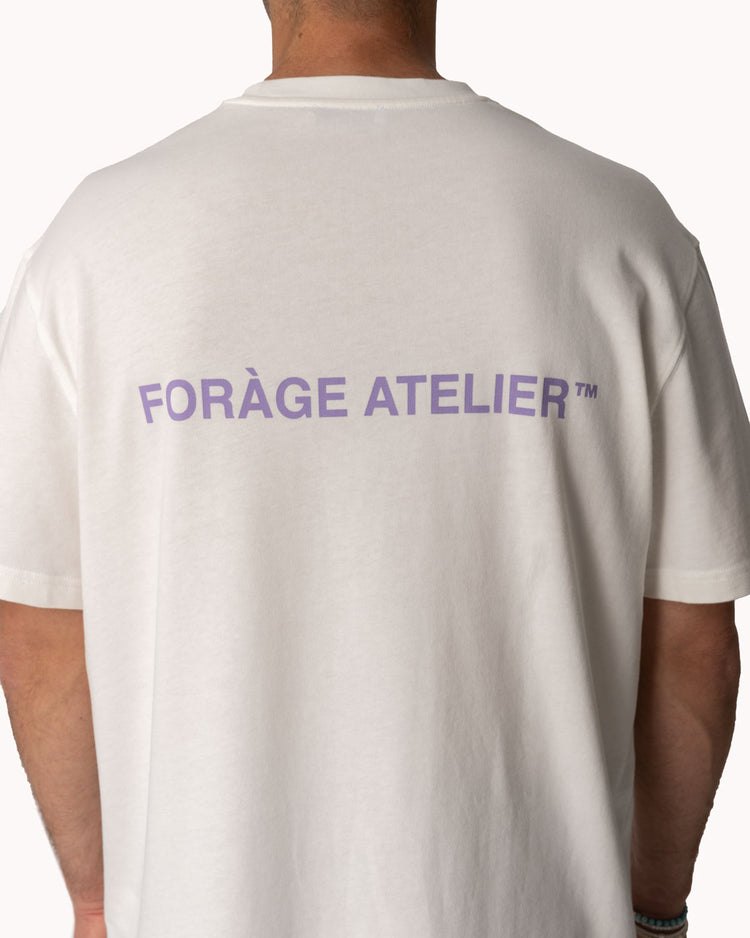 Relaxed Forage Atelier T-Shirt (off white)