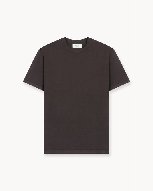 Blend Knit T-Shirt (Brown)