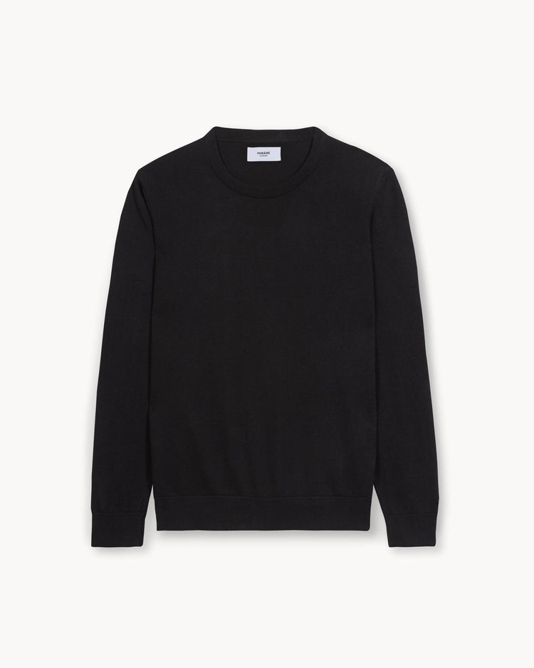 Knit Crewneck (Black)