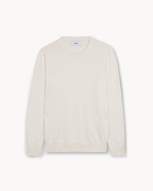 Knit Crewneck (Off-white)